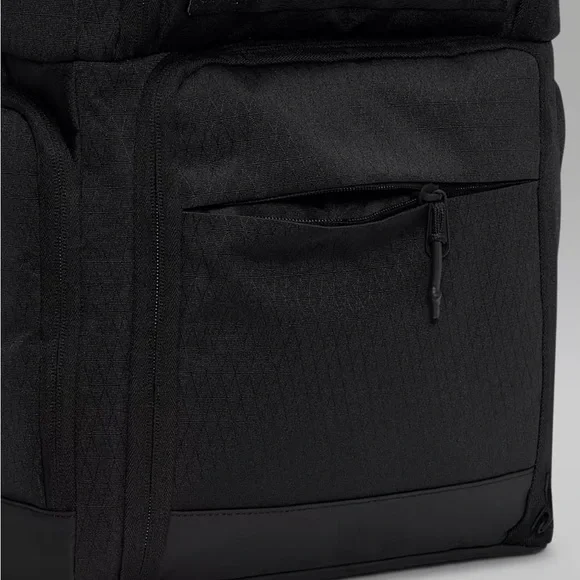 Jordan Black Tactical Backpack with Structured Design - Picture 7 of 10